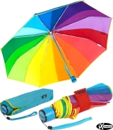 iX-brella pocket rainbow 16-color - kleiner Taschenschirm...