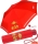Scout Kinder-Taschenschirm mit reflektierenden Streifen Emoji - red - 2. Wahl