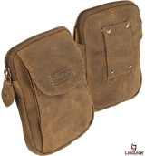 LandLeder Old-School Rindsleder Gürteltasche...