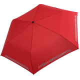 iX-brella Automatik Kinderschirm Safety Reflex extra leicht - rot