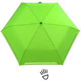 iX-brella Automatik Kinderschirm Safety Reflex extra leicht - neon grün
