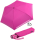 iX-brella Automatik Kinderschirm Safety Reflex extra leicht - neon pink