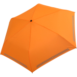 iX-brella Automatik Kinderschirm Safety Reflex extra leicht - neon orange