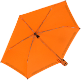 iX-brella Automatik Kinderschirm Safety Reflex extra leicht - neon orange