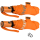 iX-brella Automatik Kinderschirm Safety Reflex extra leicht - neon orange