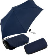 iX-brella Ultra Small 15cm kleiner Taschenschirm im Handy Format mit Etui - insignia blue