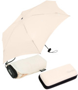 iX-brella Ultra Small 15cm kleiner Taschenschirm im Handy Format mit Etui - sea salt