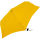 iX-brella Ultra Small 15cm kleiner Taschenschirm im Handy Format mit Etui - gold fusion yellow