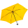 iX-brella Ultra Small 15cm kleiner Taschenschirm im Handy Format mit Etui - gold fusion yellow