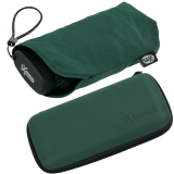 iX-brella Ultra Small 15cm kleiner Taschenschirm im Handy Format mit Etui - pineneedle green