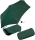 iX-brella Ultra Small 15cm kleiner Taschenschirm im Handy Format mit Etui - pineneedle green