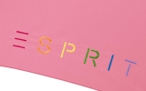 Esprit Super Mini Taschenschirm Ultra Mini Pouch Colorful Logo - carmine rose