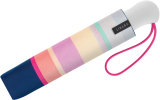 Esprit Regenschirm Neon Kickstripe - Taschenschirm Auf-Zu-Automatik