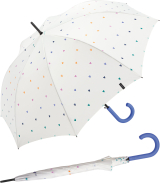 Esprit Stockschirm mit Automatik Sweetheart - white rainbow