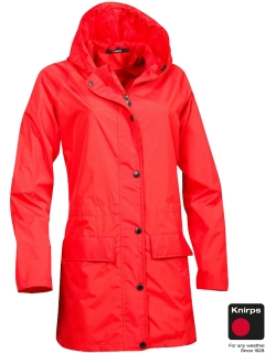 Knirps Parka Sky Sportliche Damen Regenjacke Rot 99
