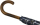 iX-brella Herren-Stockschirm High Quality mit Automatik und Echtholz-Rundhakengriff - check blue