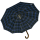 iX-brella Herren-Stockschirm High Quality mit Automatik und Echtholz-Rundhakengriff - check blue-green