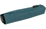Doppler zero extrem leichter Mini Damen Taschenschirm UV-Schutz Ultra Sun - blau-ivory