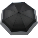 iX-brella expandierender Stockschirm mit Automatik move to XXL - schwarz-reflektierend