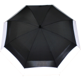 iX-brella expandierender Stockschirm mit Automatik move to XXL - schwarz-reflektierend