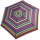 Knirps mini Taschenschirm Travel mit UV-Schutz flora multicolour