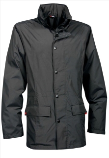 Knirps Regenparka BREEZE - Sportliche Herren Regenjacke - schwarz