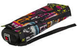 Knirps mini Taschenschirm Travel Mixed Art Black