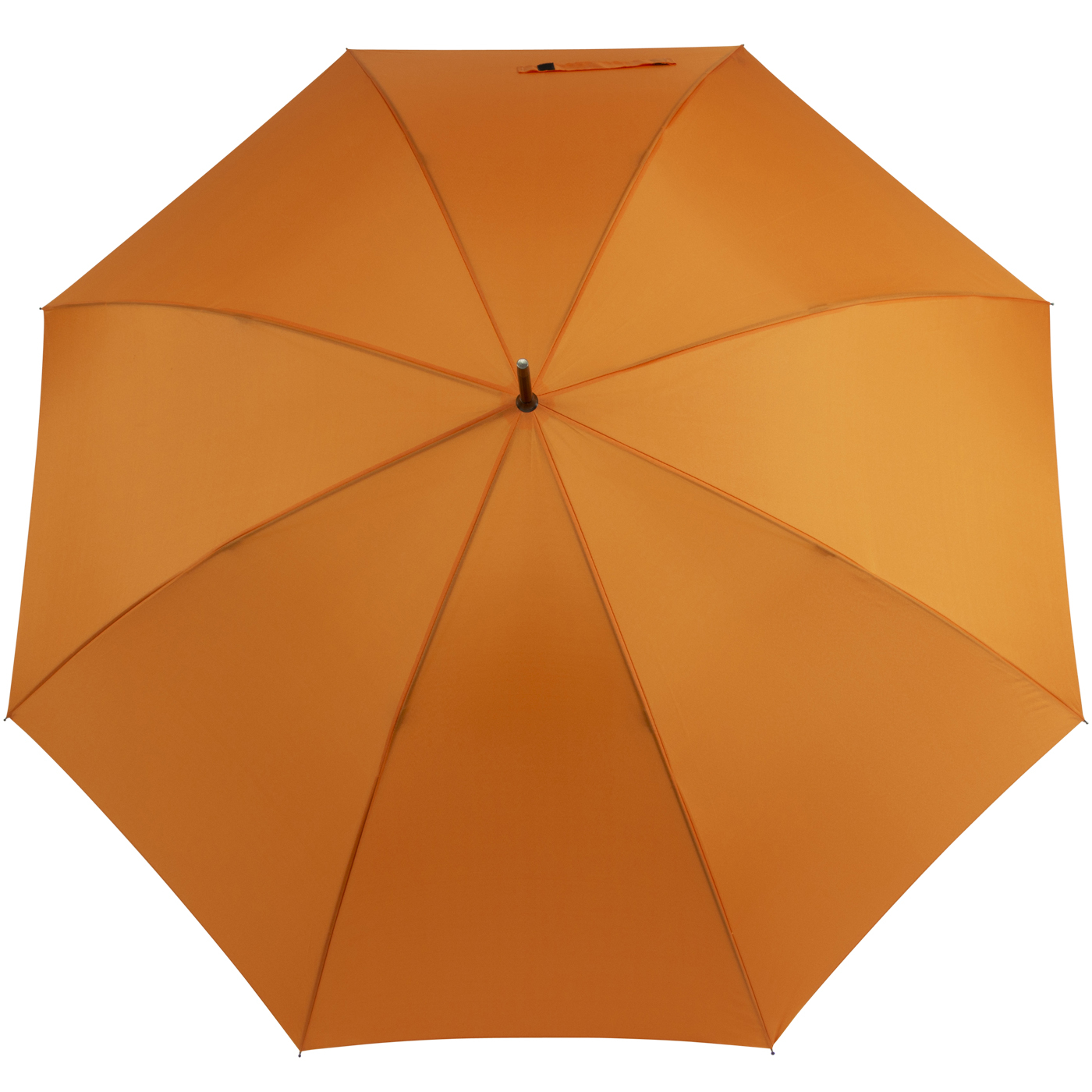 XXL Golfschirm - extra leichter Partnerschirm Fiberglas mit Stabgriff - orange