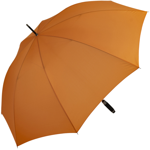 XXL Golfschirm - extra leichter Partnerschirm Fiberglas mit Stabgriff - orange