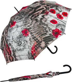 Doppler Damen Regenschirm Serpent - Stockschirm