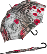 Doppler Damen Regenschirm Serpent - Stockschirm