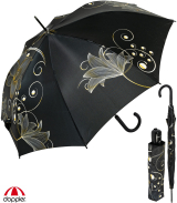 Doppler Damen Regenschirm Golden Flower