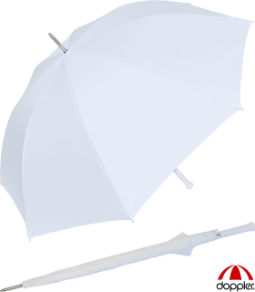 Golf Partnerschirm Doppler Wedding XXL 134 cm - weiss - 2.Wahl