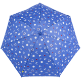 Super Mini Taschenschirm Smiley World maritim - blau