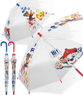 Kinder-Stockschirm transparent Paw Patrol Hi there!
