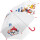 Kinder-Stockschirm transparent Paw Patrol Hi there! - rot