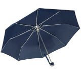 iX-brella Mini Ultra Light - Damen Taschenschirm mit großem Dach - extra leicht - insignia blau