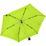 Knirps Kinder-Taschenschirm 4Kids reflective mit Reflexborte - limette