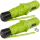 Knirps Kinder-Taschenschirm 4Kids reflective mit Reflexborte - limette