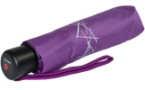 Knirps Kinder-Taschenschirm 4Kids reflective mit Reflexborte - lila