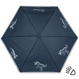 Knirps Kinder-Taschenschirm 4Kids reflective mit reflektierenden Dinos - Big