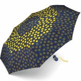 Esprit Regenschirm Lemon Dot Taschenschirm Auf-Zu-Automatik
