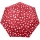 Knirps Taschenschirm Slim Duomatic Auf-Zu-Automatik Dots - rot