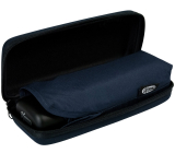 iX-brella Super-Mini-Taschenschirm - winziger Regenschirm im Etui dunkelblau