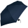 iX-brella Super-Mini-Taschenschirm - winziger Regenschirm im Etui dunkelblau