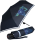 Knirps Kinder-Taschenschirm 4Kids Goal reflective mit Reflexborte - blue