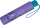 Scout Kinder-Taschenschirm mit reflektierendem Streifen Purple Magic
