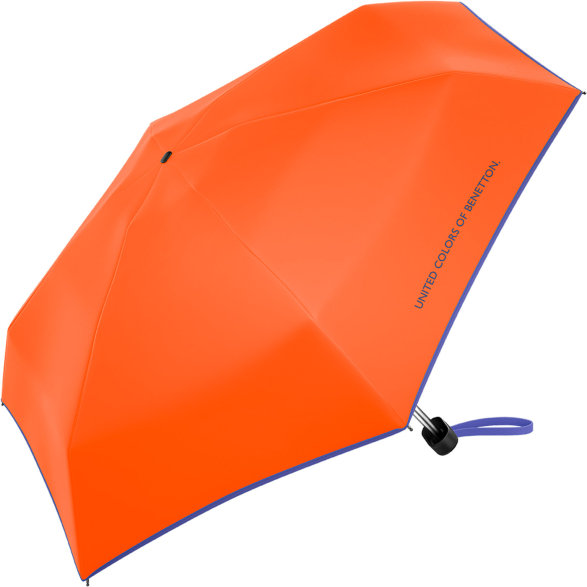 Benetton Taschenschirm Ultra Mini Flat HW 2023 - red orange