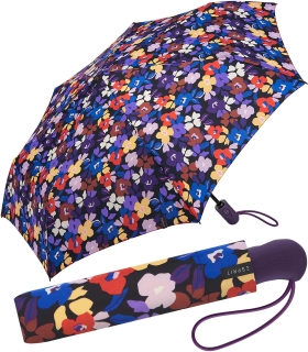 Esprit Regenschirm Autumn Blooms - Taschenschirm Auf-Zu-Automatik