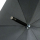 iX-brella überschlagfähiger Fiberglas Stockschirm mit Automatik - windproof - black